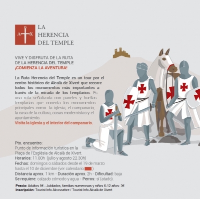 Ruta: "Herencia del Temple"
