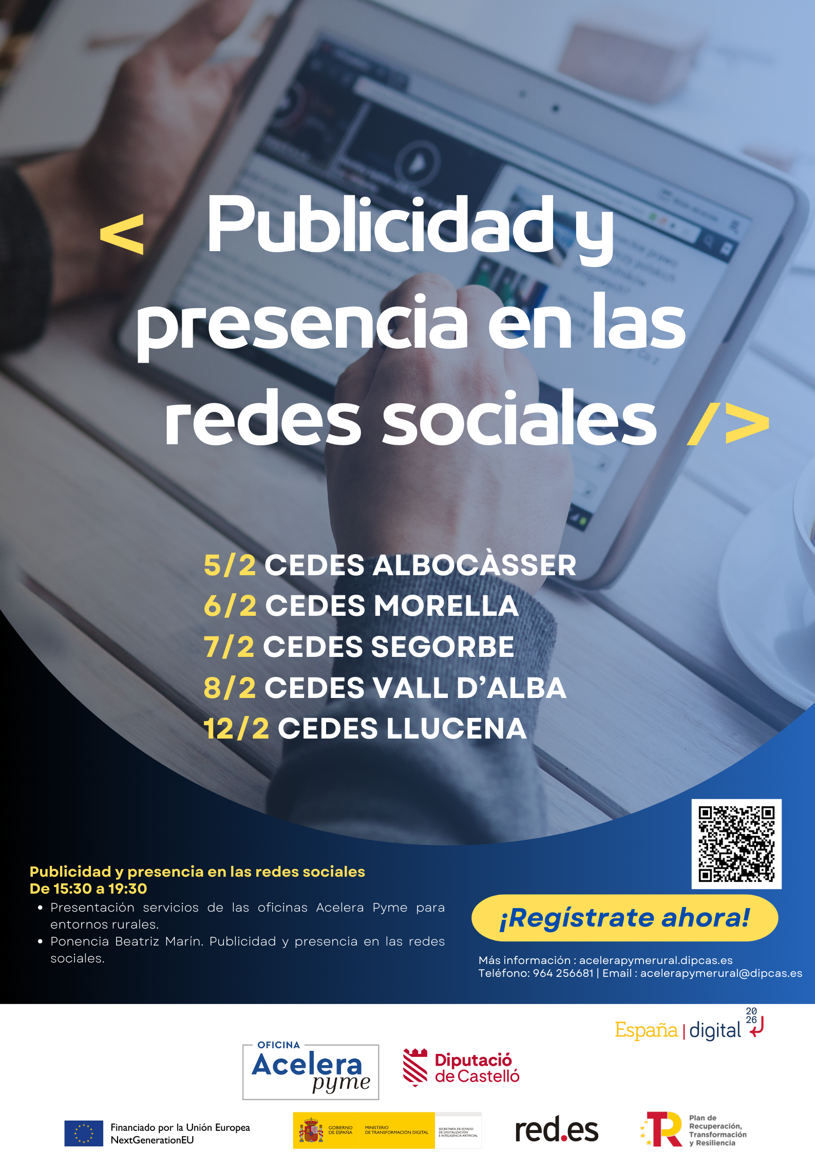 Jornada: Publicitat i presència en les xarxes socials